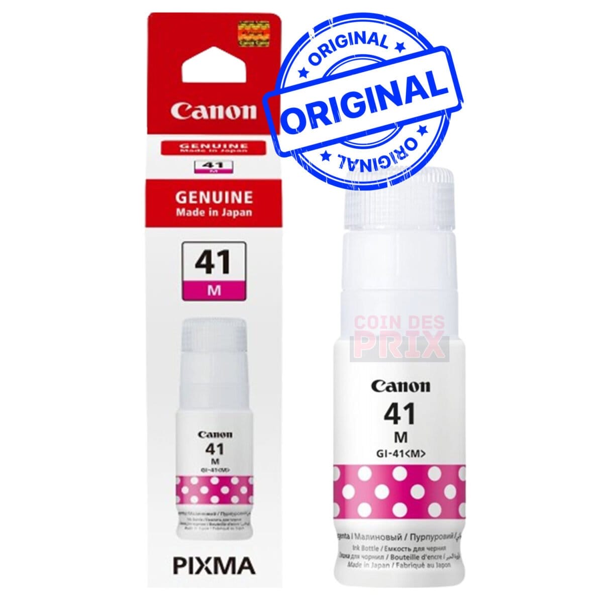 Canon GI-41M Magenta Bouteille d’encre Canon d’origine (4544C001AA)