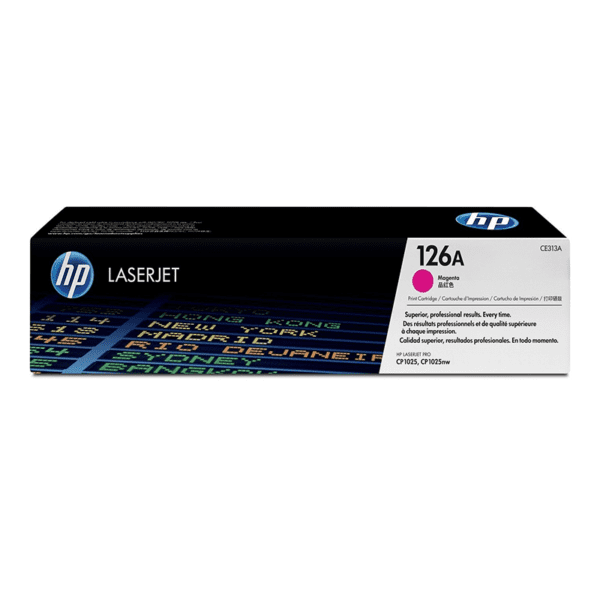 HP 126A Magenta – Toner HP LaserJet d’origine (CE313A)