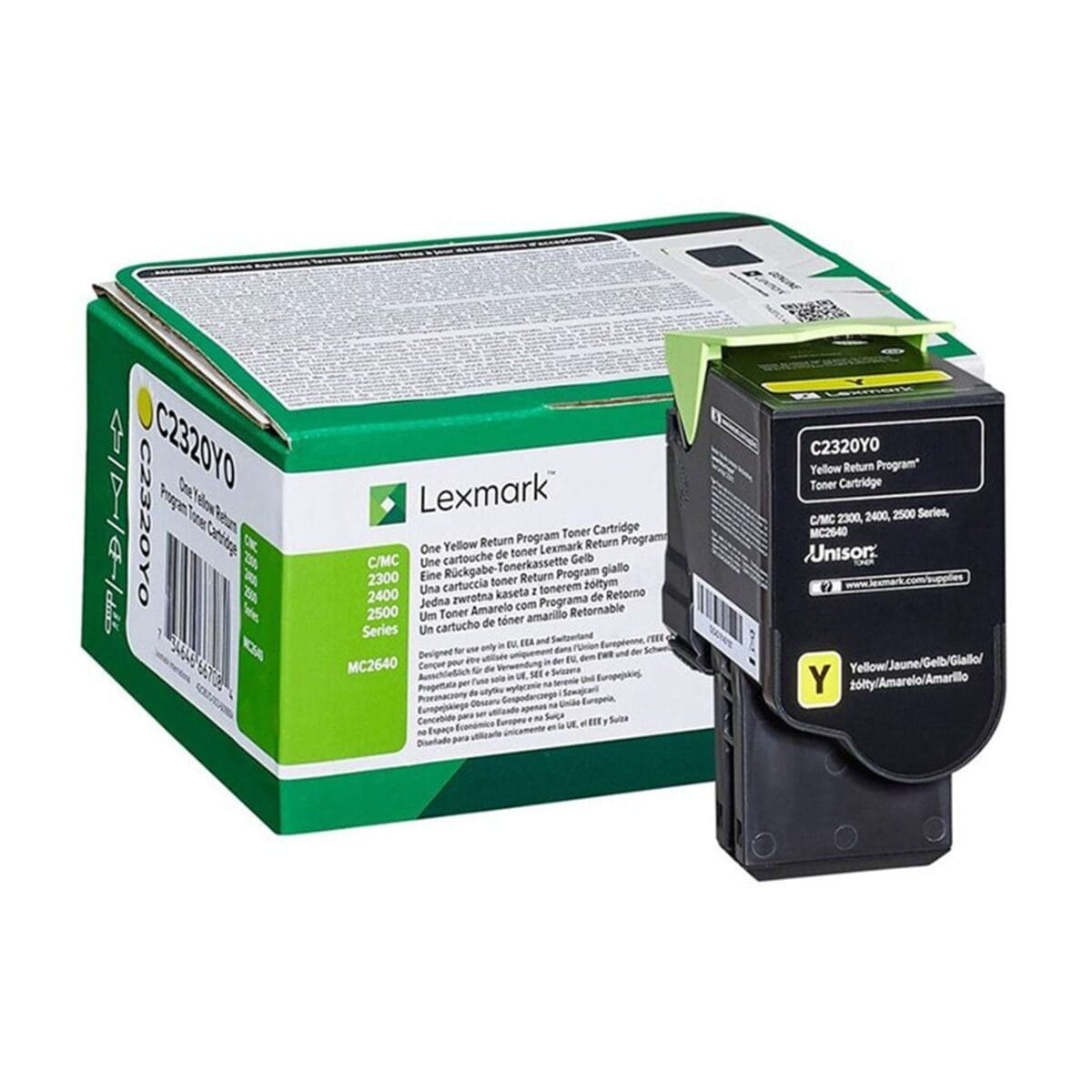 Lexmark Jaune (C2350Y0) – Toner Lexmark programme de retour – 1000