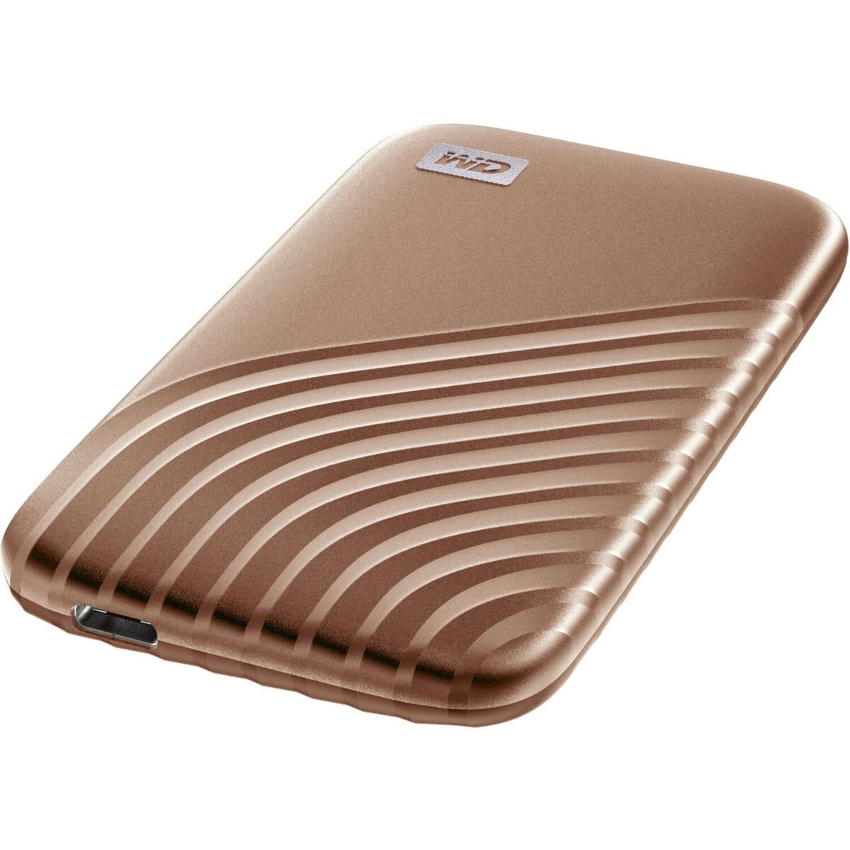 Western Digital My Passport 2 TB Disque dur externe SSD 2,5″ USB-C® Gold (WDBAGF0020BGD-WESN)