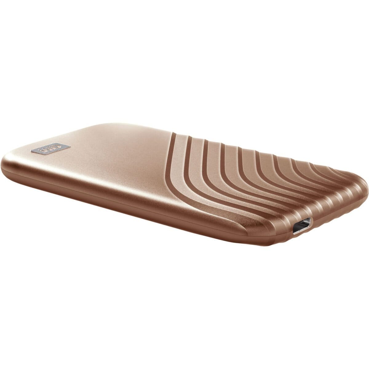 Western Digital My Passport 2 TB Disque dur externe SSD 2,5″ USB-C® Gold (WDBAGF0020BGD-WESN)