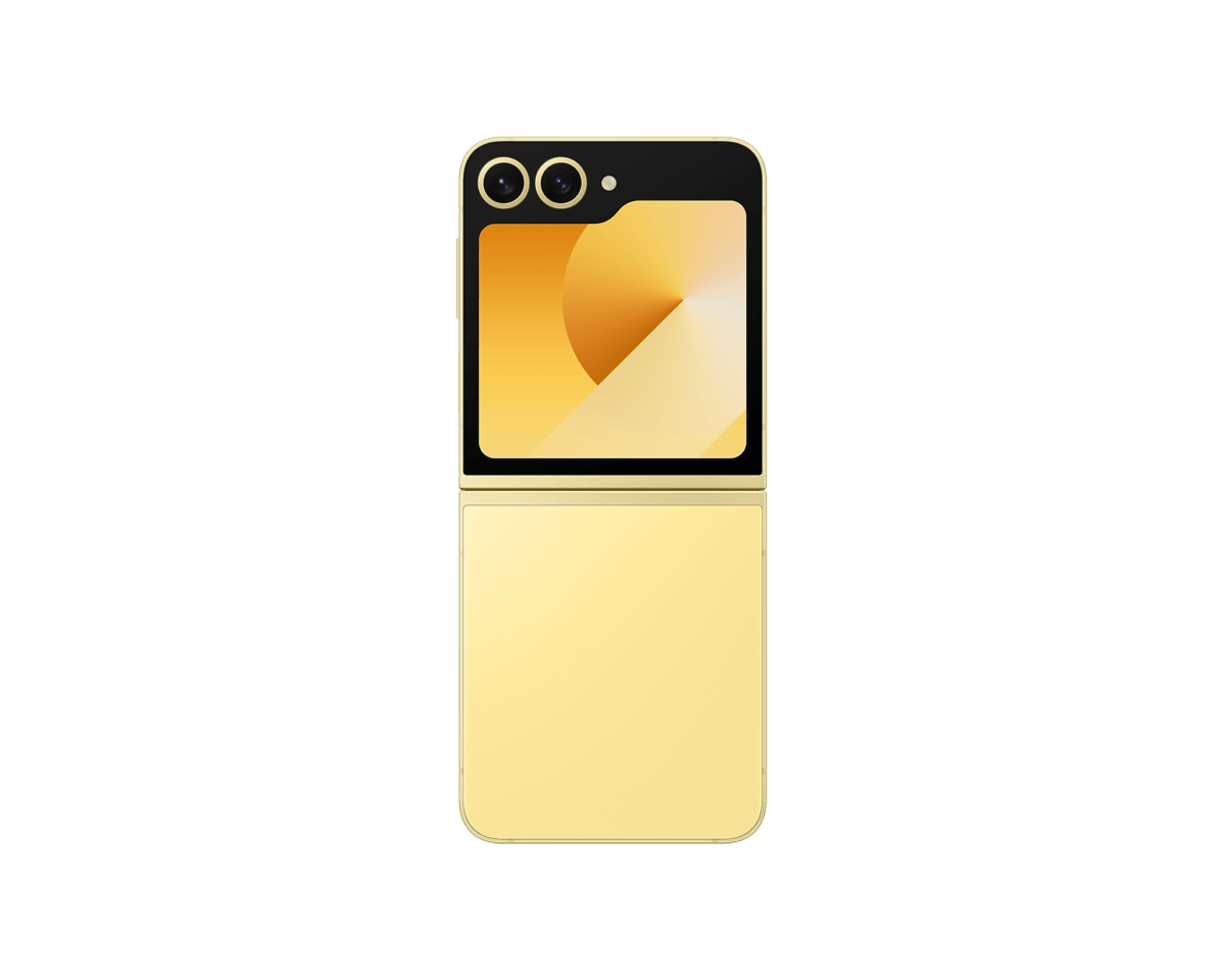 SAMSUNG Galaxy Z Flip 6 Jaune 6.7″ 256Go (SM-F741BZYAMWD)